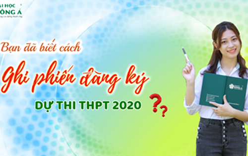 Tuyển sinh 2020 - Đại học Đông Á