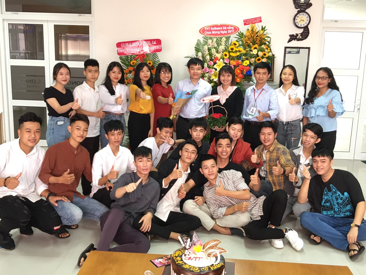 Sinh viên khoa CNTT tri ân Thầy/Cô nhân ngày nhà giáo Việt Nam 20/11/2019